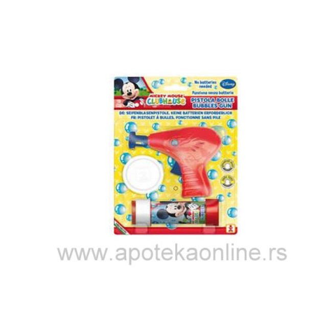 DULCOP MICKEY BUBBLES GUN MALI PISTOLJ - Online Apoteka DULCOP MICKEY BUBBLES GUN MALI PISTOLJ